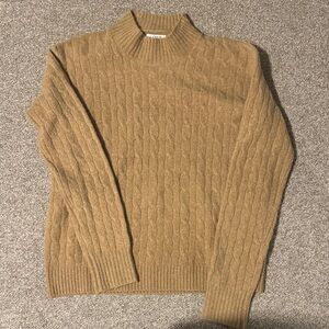 J. Crew women’s Camel Turtleneck Sweater